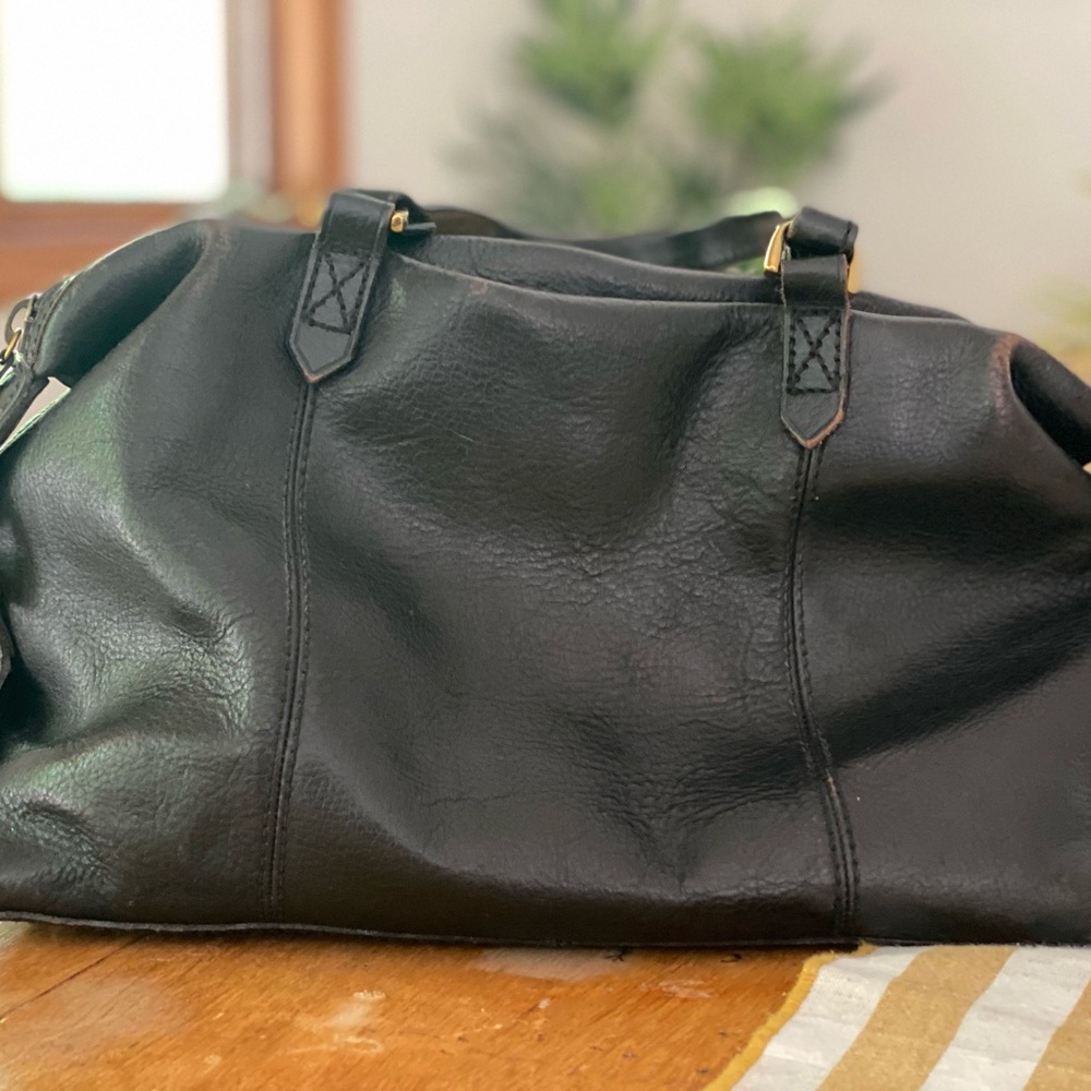 Madewell Black leather purse